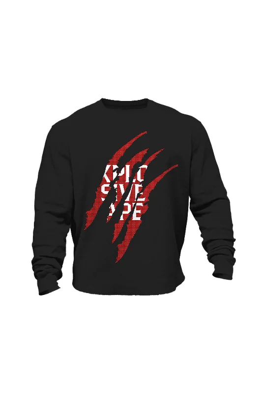 Zip - up men hoodie with multiple pockets for storage XAPE Slicer Sweatshirt