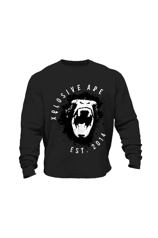 Thermal - insulated men hoodie for winter sports XAPE Growler Sweatshirt