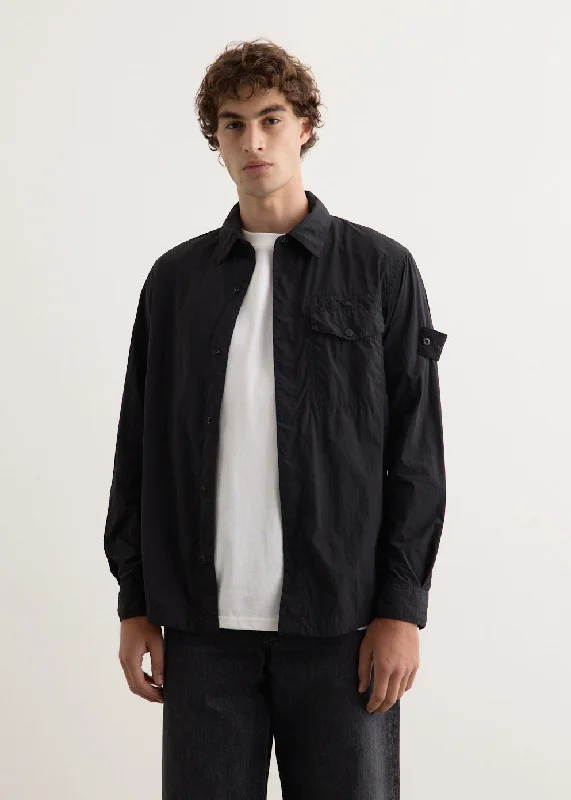Men coats with a quick - drying feature for active lifestyles Ghost Overdyed Nylon Tela Overshirt Men coats with a quick - drying feature for active lifestyles Ghost Overdyed Nylon Tela Overshirt
