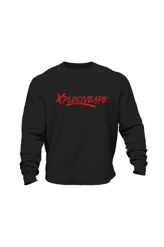 Water - resistant men hoodie for rainy days XAPE Desolated Brushed Sweatshirt