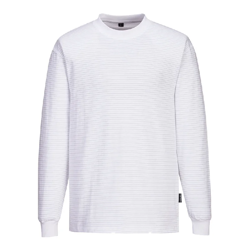 Luxury men hoodie made from cashmere - blend material Portwest AS22 Anti-Static ESD Long Sleeve T-Shirt Luxury men hoodie made from cashmere - blend material Portwest AS22 Anti-Static ESD Long Sleeve T-Shirt