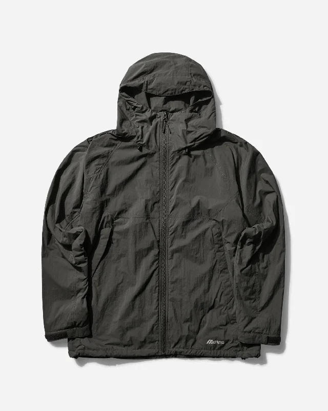 Long - line men coats reaching below the knee for maximum coverage Men's BT Thermal Mesh Hooded Jacket Ash Black Long - line men coats reaching below the knee for maximum coverage Men's BT Thermal Mesh Hooded Jacket Ash Black
