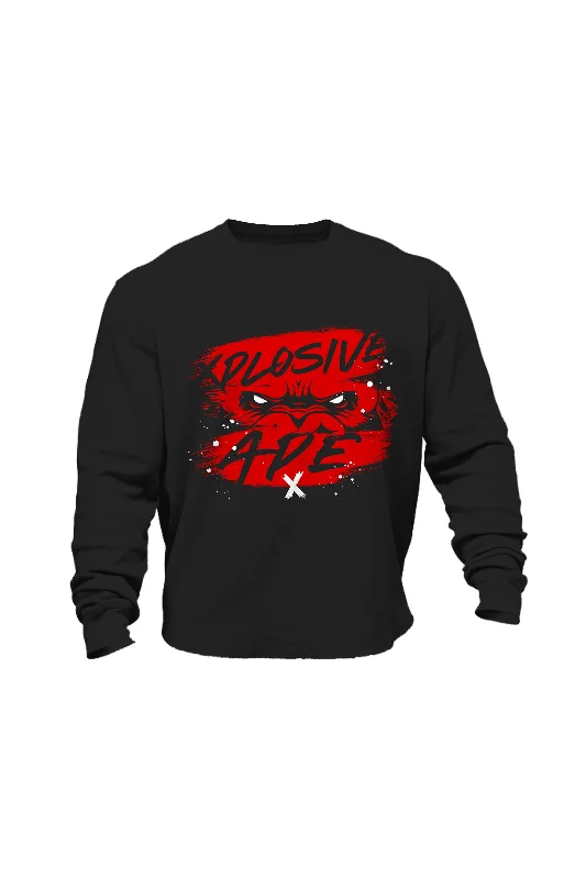 Graphic - printed men hoodie with anime motifs for otaku fans XAPE Watching Sweatshirt