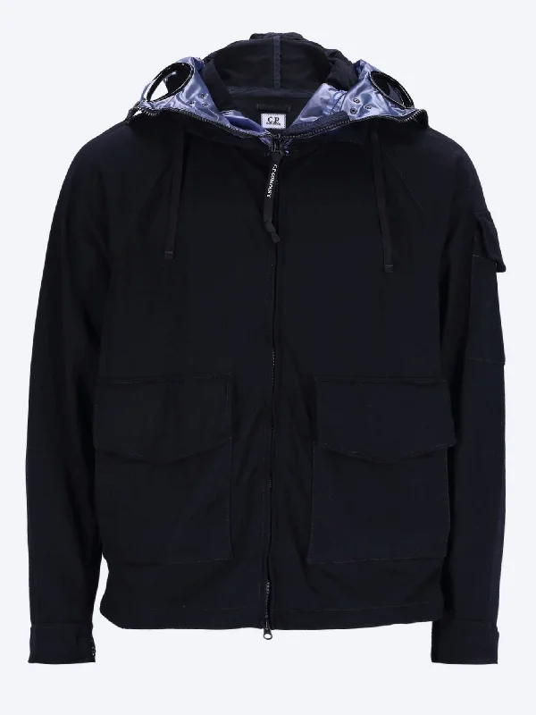 Men coats with a detachable faux - fur collar for a trendy and warm touch Explorer jacket