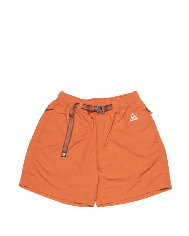 Men's Acg Trail Shorts In Rust