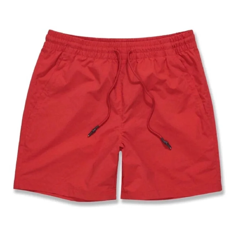 Men's Athletic Marathon Shorts In Red