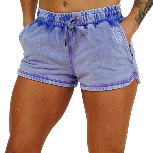 Rest Day Shorts | Distressed Purple