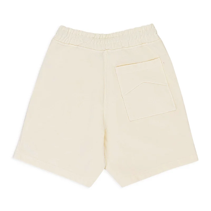 SSENSE EXCLUSIVE SCRIPT SHORTS CREAM SHORTS