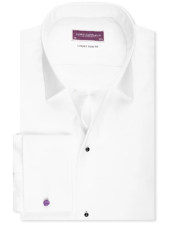 Slim Fit Dress Shirt White