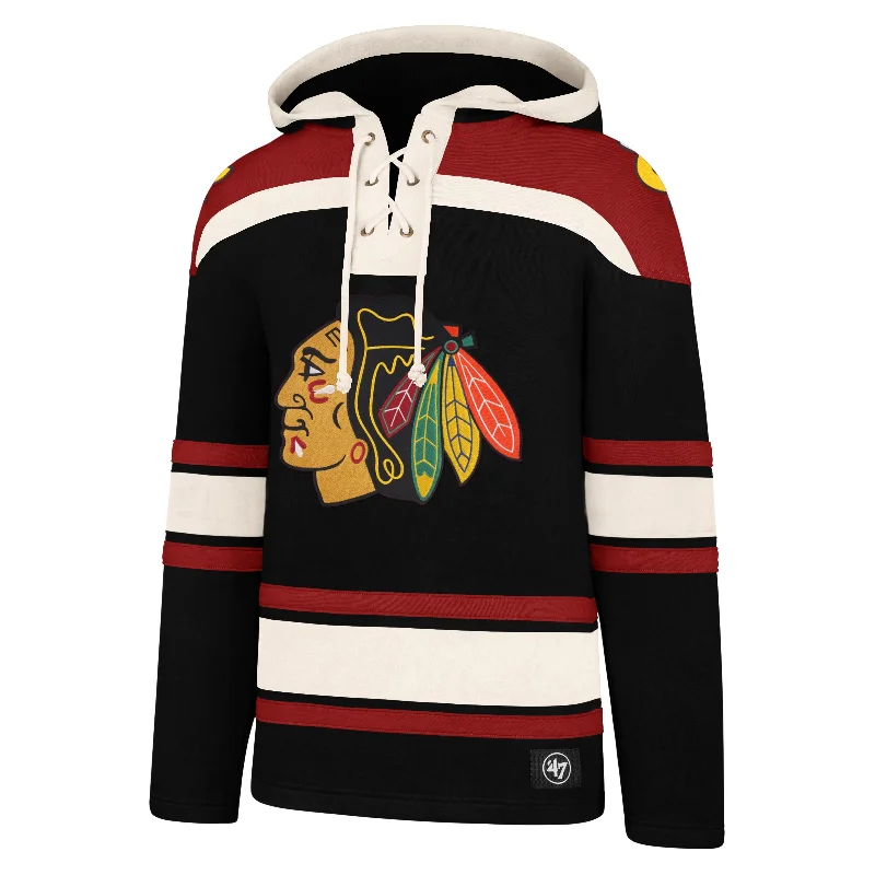 CHICAGO BLACKHAWKS SUPERIOR '47 LACER HOOD