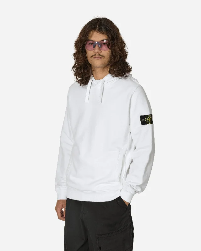 Garment Dyed Hooded Sweatshirt White