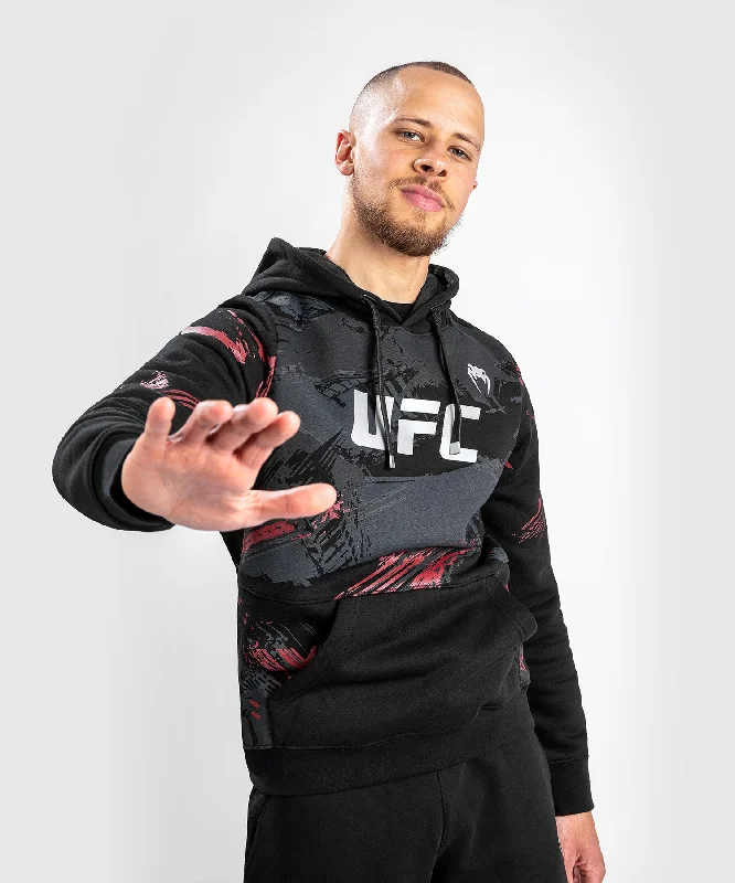 UFC Venum Authentic Fight Week 2.0 Men’s Pullover Hoodie - Black/Red