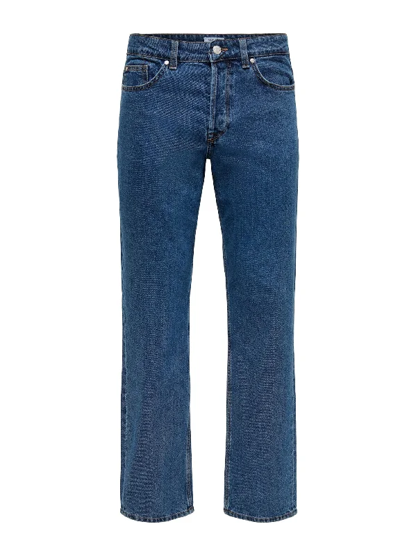 Men's Plain Jeans,Blue