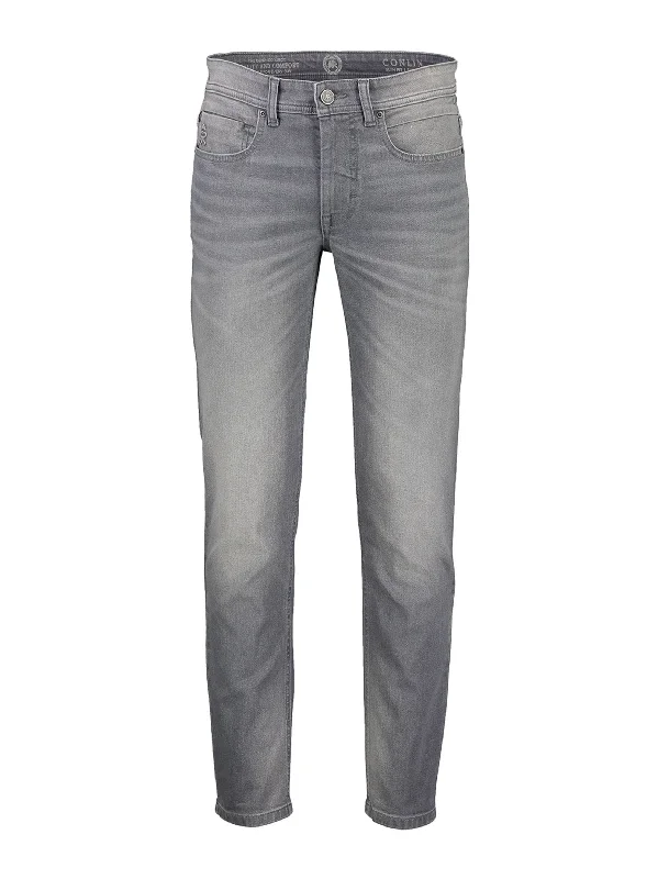 Men's Washed Jeans,Grey