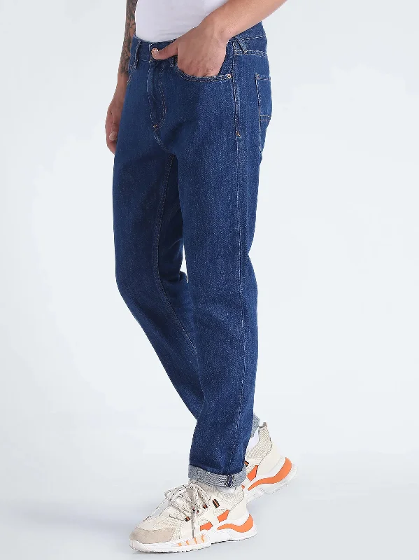 Men's Plain Jeans,Blue