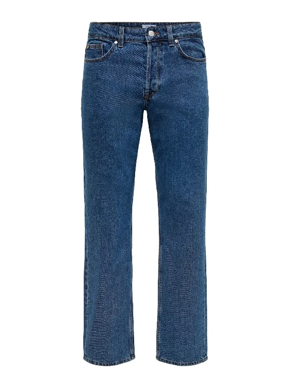 Men's Plain Jeans,Blue