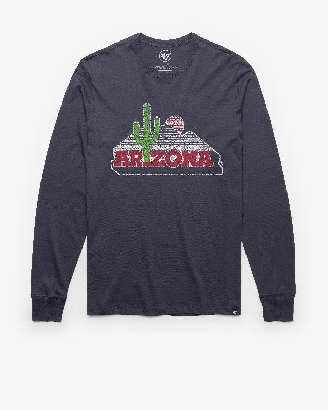 ARIZONA WILDCATS CACTUS VINTAGE PREMIER '47 FRANKLIN LONG SLEEVE TEE