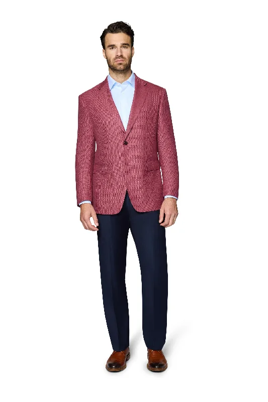 Berragamo Wool Sport Coat Modern Fit - Raspberry