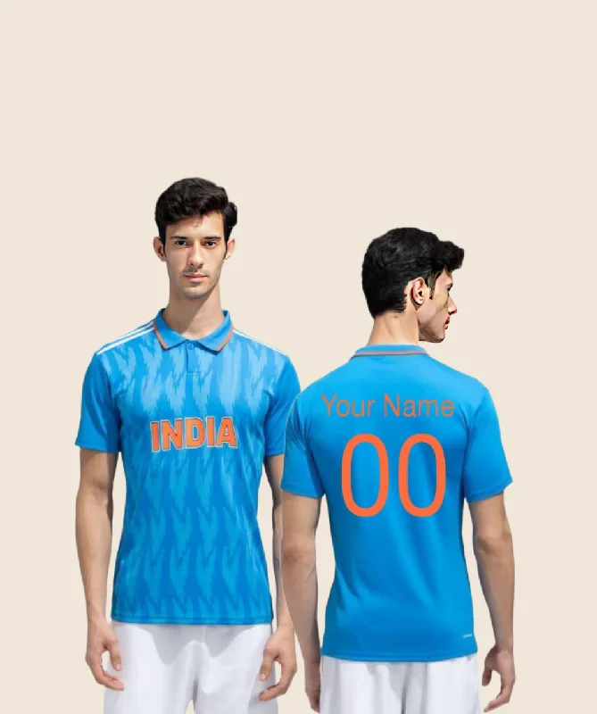 Customized Indian Cricket Team New Jersey 2023-24 – Player Edition