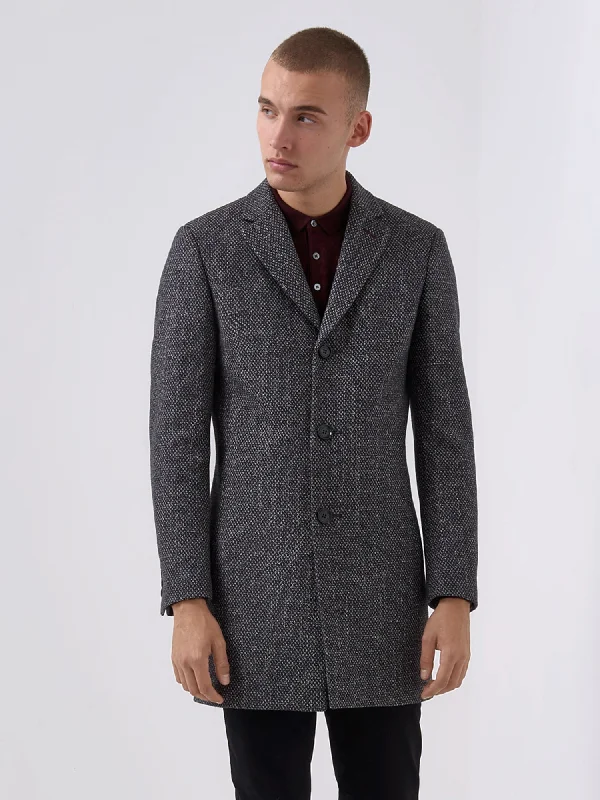 Remus - Rueben Overcoat in Grey