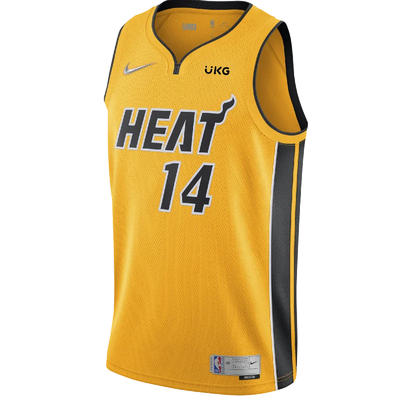 Tyler Herro Nike Trophy Gold Swingman Jersey