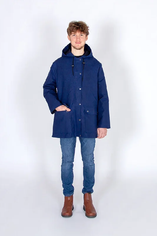 I AM Patterns Men's Jacques Raincoat