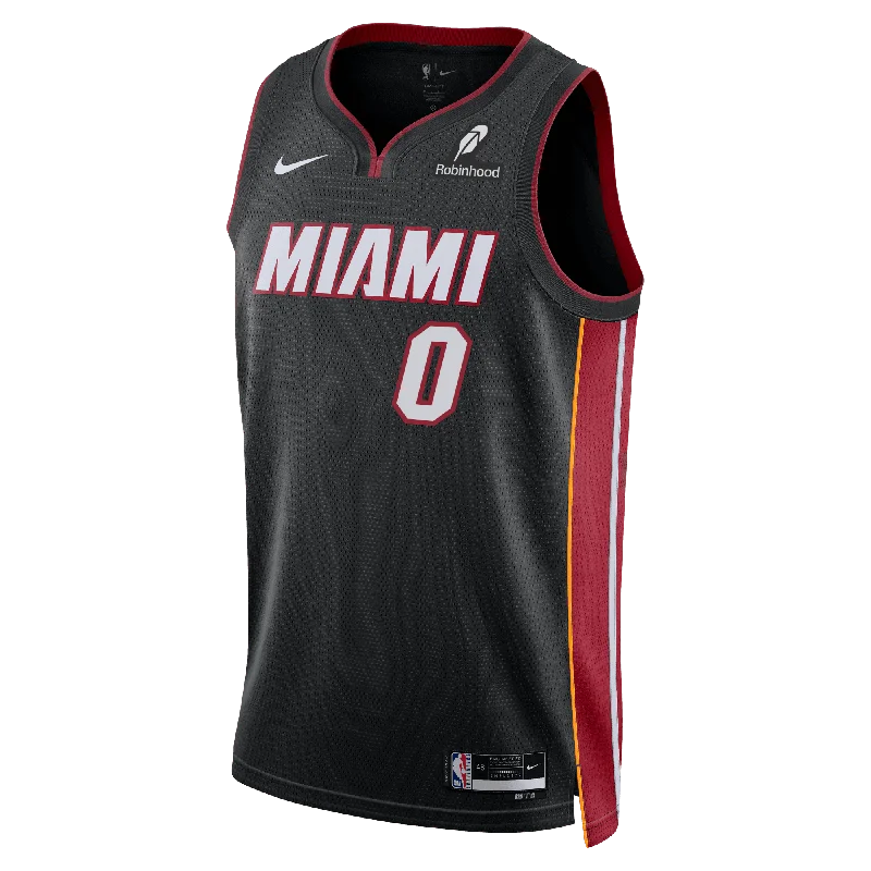 Josh Richardson Nike Miami HEAT Icon Black Swingman Jersey