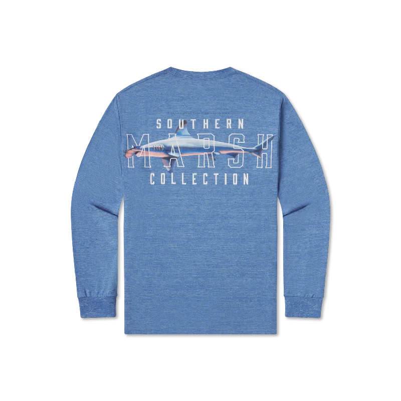 FieldTec™ Heathered Tee - Hammerhead - Long Sleeve