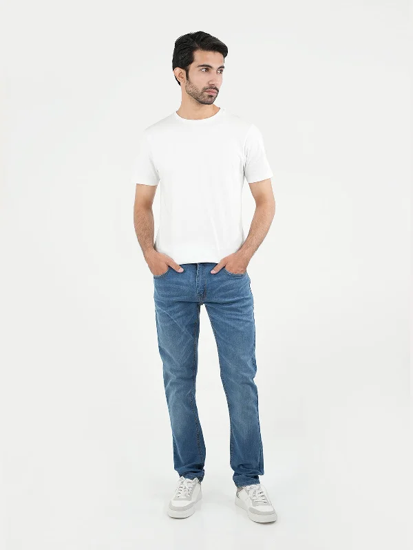 "RENZO" Comfy Denim Jeans Pant