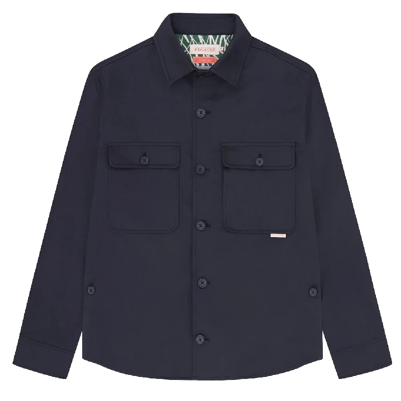 Sealskinz Whissonsett Water Repellent Buttoned Shirt Navy