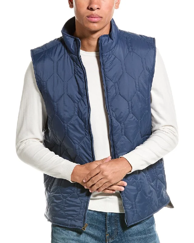 WEATHERPROOF VINTAGE Hexagon Quilted Vest