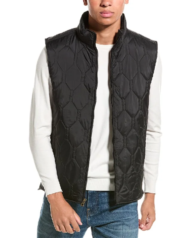 WEATHERPROOF VINTAGE Hexagon Quilted Vest