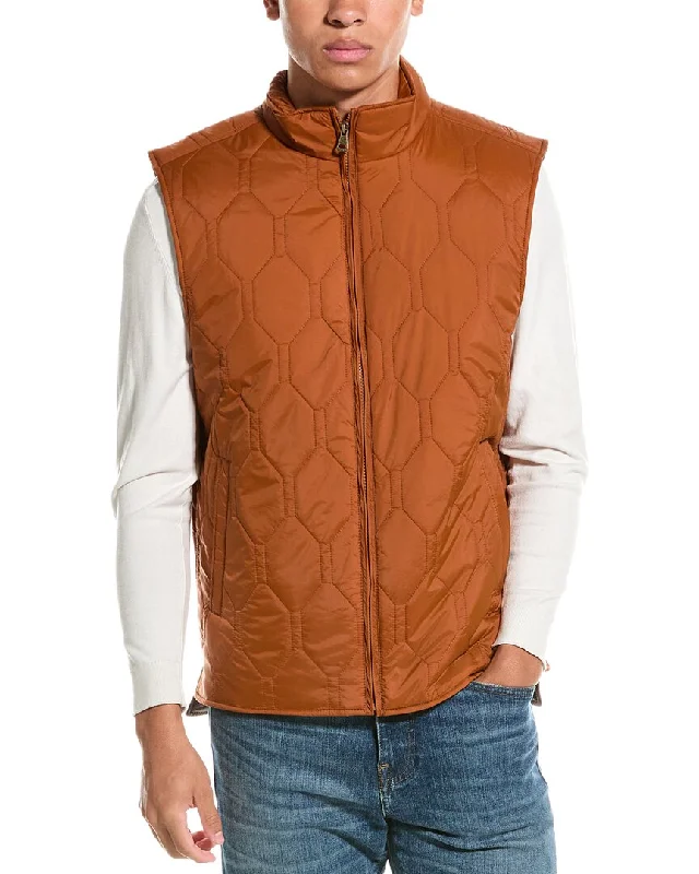 WEATHERPROOF VINTAGE Hexagon Quilted Vest