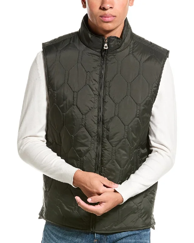 WEATHERPROOF VINTAGE Hexagon Quilted Vest