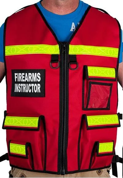 Firearms Instructor Vest with Reflective