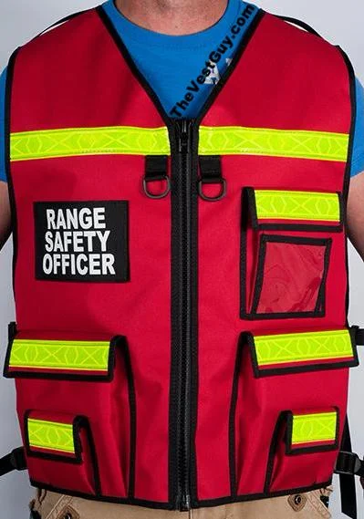 Range Safety Officer Vest Reflective