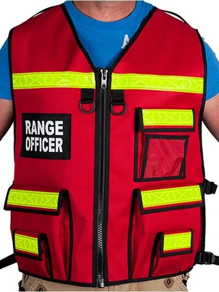 Reflective Range Officer Vest