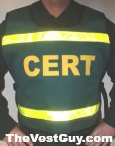 CERT Pull Over Reflective Vest