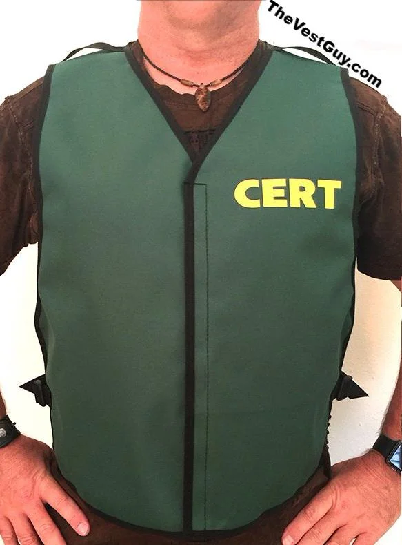 Basic CERT Velcro Vest