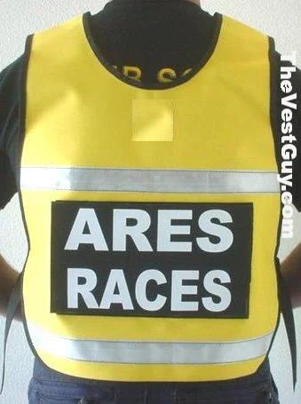 Ares Races Reflective Safety Pullover Vest