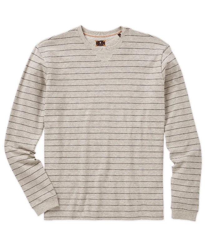 Striped Cotton Long-Sleeve Tee