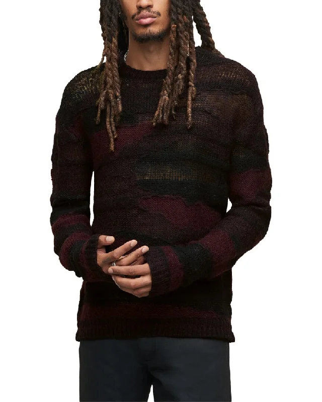 John Varvatos Stanly Easy Fit Wool & Mohair-Blend Sweater