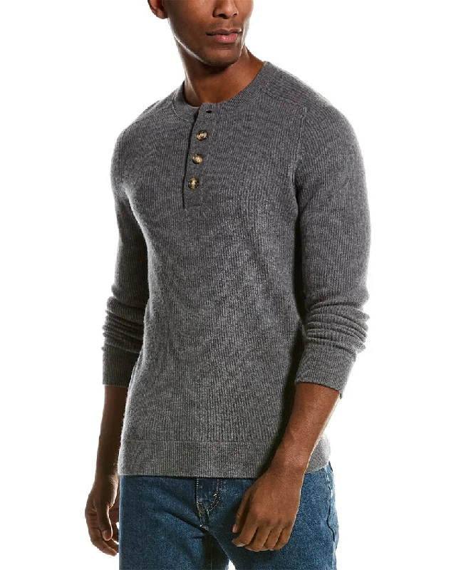 Kier + J Shaker Wool & Cashmere-Blend Henley