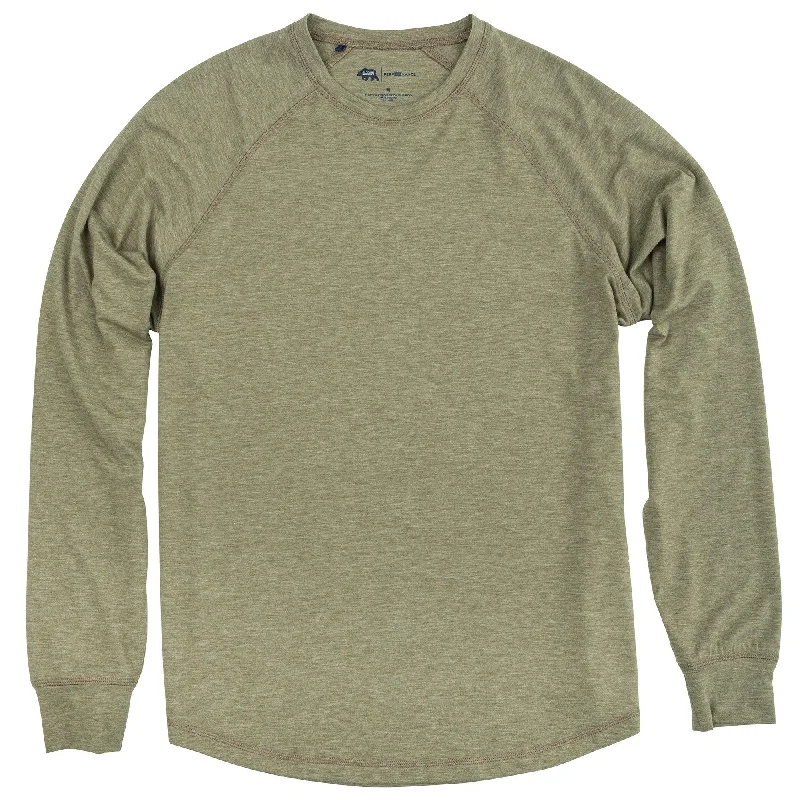 Performance Crewneck - Olive Drab