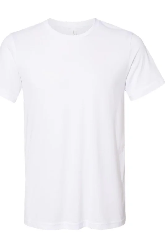 Men's button - front t - shirts with a unique artistic printBELLA + CANVAS Sueded Tee