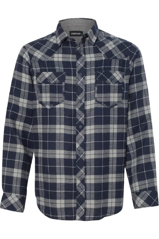 Men's lightweight performance t - shirts for running marathonsBurnside Yarn-Dyed Long Sleeve Flannel Shirt Men's lightweight performance t - shirts for running marathonsBurnside Yarn-Dyed Long Sleeve Flannel Shirt