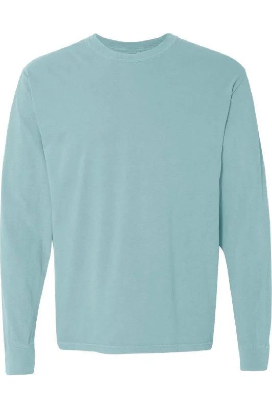 Men's plus - size pocket t - shirts with a classic lookComfort Colors Garment-Dyed Heavyweight Long Sleeve T-Shirt Men's plus - size pocket t - shirts with a classic lookComfort Colors Garment-Dyed Heavyweight Long Sleeve T-Shirt