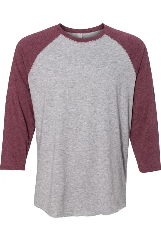 vintage heather/ vintage burgundy