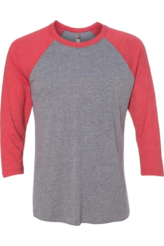 vintage red sleeves/ premium heather body